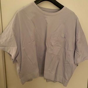 ATHLETA Cropped Short Sleeve T-Shirt